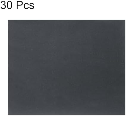 HARFINGTON 30pcs Sandpaper 1000 Grit 9 x 11 Inch Waterproof Backing Silicon Carbide Abrasive Wet Dry Sanding Sheets for Wood Finishing, Metal Sanding, Automotive Polishing