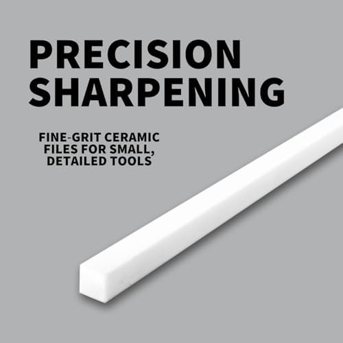 Spyderco 400 Square Ceramic Sharpening Files for Sharpening Small Detailed Tools