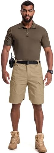 Mens Work Shorts Cargo Tactical Outdoor Wear Resistant Hiking Tool Shorts