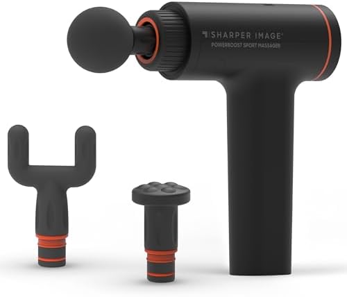 Sharper Image Powerboost Sport Deep Tissue Percussion Massage Gun