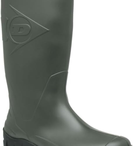 DUNLOP Unisex Adult Dane Wellington Boots, Green, 9