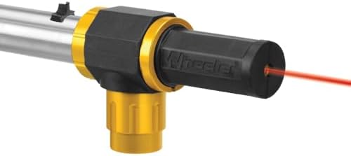 Wheeler Professional Laser Bore Sighter with Magnetic Connection, Multiple Caliber Usage and Storage Case for Scope Mounting, Gunsmithing and Maintenance