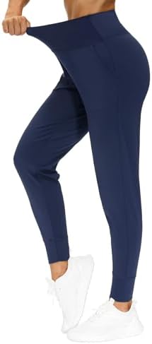THE GYM PEOPLE Women's Workout Joggers Pants Lightweight Lounge Leggings