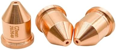 10Pcs 262643 Nozzle Tip 40A 10Pcs 256026 Electrodes Fit Miller XT60