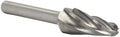 Drill America SL-7NF Carbide Burr/Rotary File Cone Radius End None-Ferrous for Aluminum 3/4" Dia. x 1-1/2" Cut Length with 1/4" Shank and 3-1/4" Overall Length, DUL Series