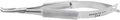 Excelta - 384 - Pliers - Micro - Bent Nose - Two Star - SS - Self Opening, 0.139" Height, 0.109" Wide, 3" Length