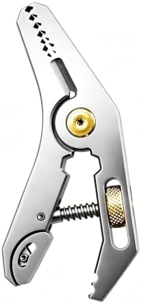 5-in-1 Adjustable EDC Pocket Multitool Pliers, Stainless Steel Portable Outdoor Camping Emergency Repair Tool