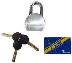 Mul-T-Lock Junior TSR Heavy Duty Round Body Padlock - Non Key Retaining- 7/16" Shackle (1" Inch Clearance)