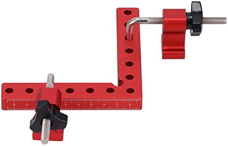 Woodworking, 90° Positioning Square, Durable Device for Accurate Right Angle Measurement for Boxes, Photo Frame, Aluminium Alloy (140 mm)