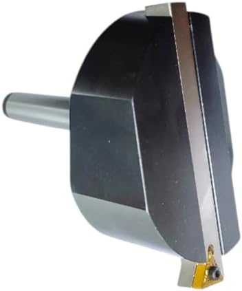 100mm (4") Fly Cutter MT3 Shank with M12x1.75 Drawbar – Includes TNMG16 Carbide Insert & HSS Tool Bit, Precision Milling & Facing Tool for Metal, Wood & Plastics