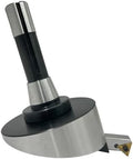 Large head size 4" Inch/ 100 mm diameter Fly cutter with Carbide Indexable tip facing tool (R8 Shank (7/16 UNF Drawbar))