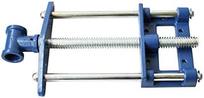 HFS(R) 10.5 Inch Heavy Duty Front Screw Woodworking Bench Vise for Workbench, Chrome Plating Leg Vise Hardware