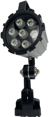 Led Machine Lights IP68,7W 24V-36V Adjustable Aluminum Alloy Industrial Lighting LED Work Light for Lathe, CNC Milling Machine, Drilling Machine - Short Arm (7)