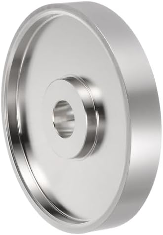 HARFINGTON Diamond Lapidary Wheel 6 Inch x 1 Inch Arbor Hole 1500 Grit Grinding Wheels for Stone, Marble, Glass, Ceramics, Crystal, Carbide, Steel