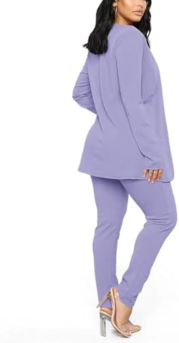 Aro Lora Pant Suits for Women Dressy Casual 2 Piece Outfits