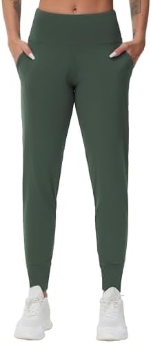 THE GYM PEOPLE Women's Workout Joggers Pants Lightweight Lounge Leggings