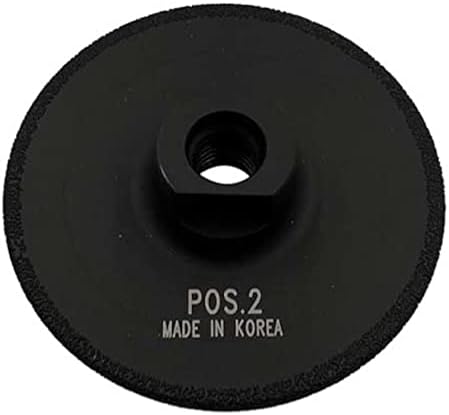 4" Vacuum Brazed Grinding Wheels, Medium #50/60 Grit, 5/8"-11 Arbor