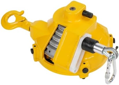 Heavy Duty Spring Balancer 22-30kg (49~66lbs), Tool Hanging Retractor, Retractable Balancer with 1.5m Adjustable Tension Steel Wire Cable, Industrial Tool Hanging Holding Equipment