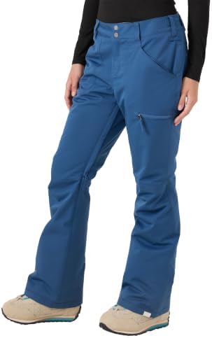 Roxy Women's Nadia Ski Pant – 10K Waterproof, Insulated, PFAS-Free, Adjustable Waist & Snow Gaiters