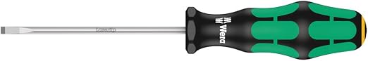 WERA 05105650001 334/6 Rack Screwdriver Set Kraftform Plus Lasertip and Rack, 6 Pieces
