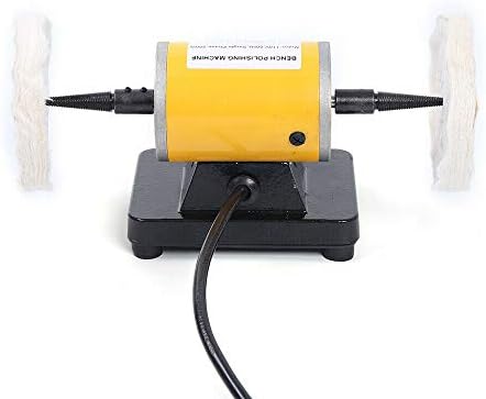 5"Polishing Buffing Machine Jewelry Bench Buffer Polisher Grinder MiNi 110V 60HZ