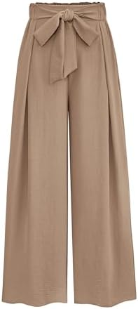 PRETTYGARDEN Women's Palazzo Wide Leg Work Dress Pants