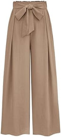 PRETTYGARDEN Women's Palazzo Wide Leg Work Dress Pants