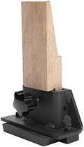 Acouto Professional Wooden Bench Pin with Metal Holder Clamp/Holder for Jewelry Making and Processing