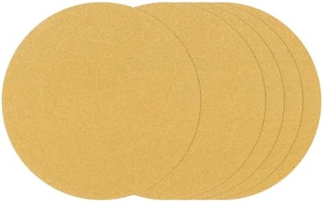 25Pcs Sanding Discs 3In 150Grit Hook and Loop Sandpapers Yellow