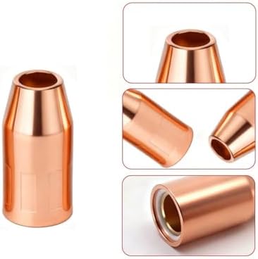 5-PK Nozzle For VNS50F Velocity Flush 1/2 Fixed Threaded Fits Tweco Fusion 140 180 220 250 MIG Welding Guns Part