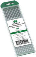 TIG Welding Tungsten Electrodes Pure Tungsten 1/16” x 7” (Green, WP) 10-Pack