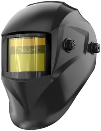 TOOLIOM Auto Darkening Solar Powered Welding Helmet for TIG MIG ARC