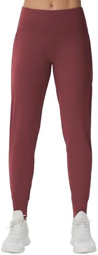 THE GYM PEOPLE Women's Workout Joggers Pants Lightweight Lounge Leggings
