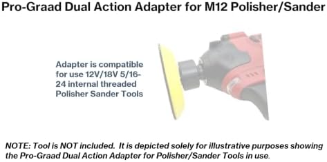 3” Random Orbital Sander Head for 5/16-24 Polisher/Sander Tools