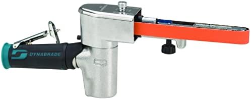 Dynabrade (40320) Dynafile II Abrasive Belt Tool | 0.5 hp 20,000 RPM Pneumatic Motor, 7 Degree Offset | For 1/4"-3/4" (6-19 mm) Wide x 18" (457 mm) Long Belts