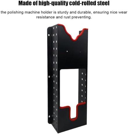 Shkalacar Polisher Holder Wall Mount, Multifunctional Polishing/Grinding Machine Wall Mount Storage Rack for Car Repairs Store & Garage Accessories