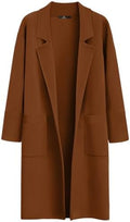 LILLUSORY Women's Long Cardigan Sweaters Fall Oversized Jacket Trench Coats
