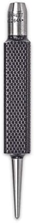 Starrett Steel Center Punch, 3" Length, 1/16" Diameter