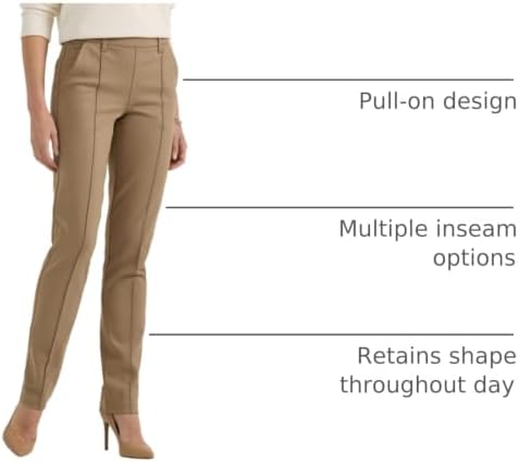 Lee Women's Ultra Lux Comfort Any Wear Straight Leg Pant