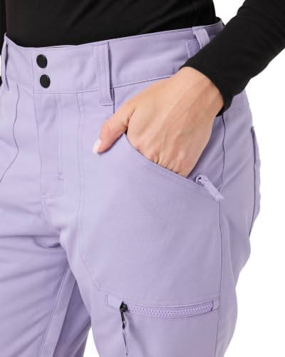 Roxy Women's Nadia Ski Pant – 10K Waterproof, Insulated, PFAS-Free, Adjustable Waist & Snow Gaiters