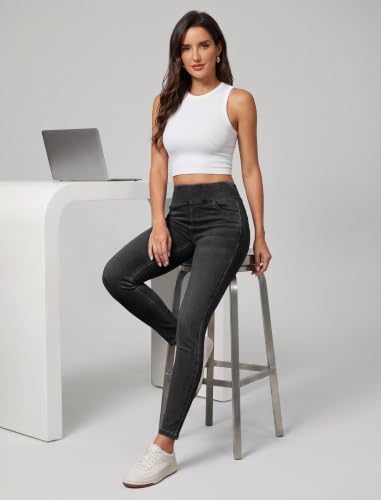FireSwan Stretchy Jeggings for Women High Waisted Pull On Skinny Jeans