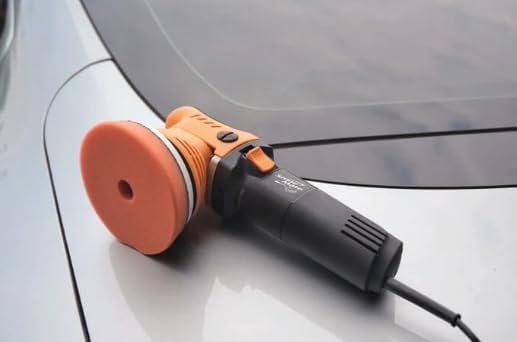 ShineMate ERO600 G2 Corded Dual Action Polisher | Controlled Correction on Clear Coat | 5 Inch Backing Plate | Rated 600 Watt Power | Variable Speed 2500 to 6500 per Minute | 9 Millimeter Orbit