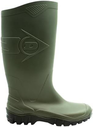 DUNLOP Unisex Adult Dane Wellington Boots, Green, 9