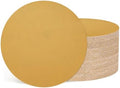 50Pcs Sanding Discs 5In 600Grit Hook and Loop Sandpapers Yellow