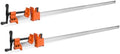 Jorgensen 48-Inch Steel I-Bar Clamps, 7000 lbs Clamping Force, 2-Pack