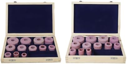 36 Pcs Sioux Valve Seat Grinding Stones/Wheels for Sioux Holder 11/16" Thread 80 Grit