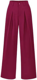 BTFBM Fall High Waisted Business Casual Palazzo Pants for Women Dressy 2026