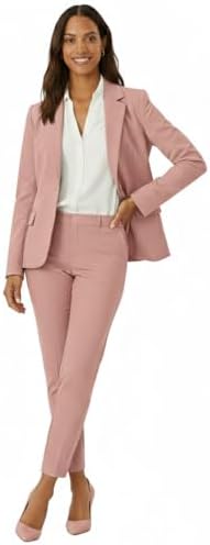 Marycrafts Women’s Two Piece Suits – Business Blazer Pant Suit Set, Professional Work Outfit for Office