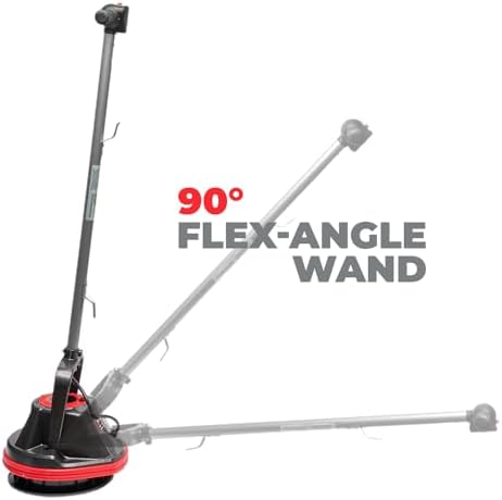 XtremepowerUS 10" Heavy Duty Single Pad Commercial Polisher Orbiter Hard Floor Polisher Cleaner Machine, Wide Cleaning Path Floor Cleaning, 39ft Cord