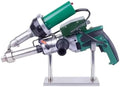 1600W Hand Extrusion Welder Gun Plastic Handheld Extruder Welding Gun Dual Heating System PP HDPE LDPE Pipe Welding Machine (110V Extruder)